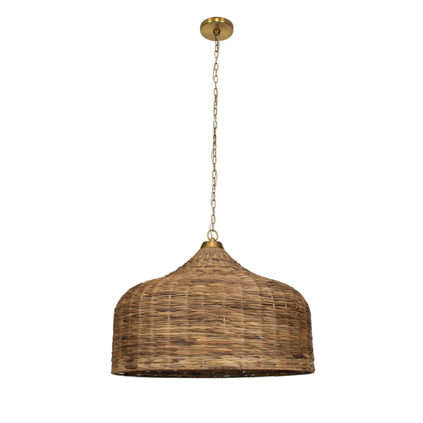 Uttermost Tauranga Seagrass 5 Light Pendant