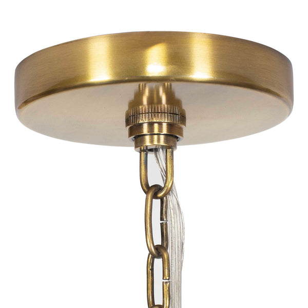Uttermost Tauranga Seagrass 5 Light Pendant