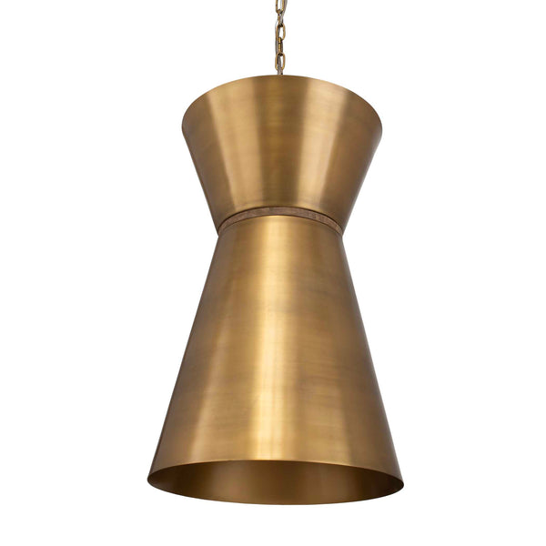 Uttermost Crocker Brass 1 Light Mini Pendant
