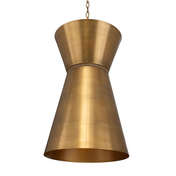 Uttermost Crocker Brass 1 Light Mini Pendant
