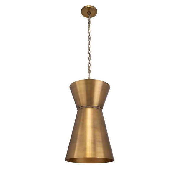 Uttermost Crocker Brass 1 Light Mini Pendant
