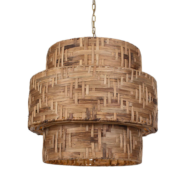 Uttermost Water Hyacinth 4 Light Woven Pendant