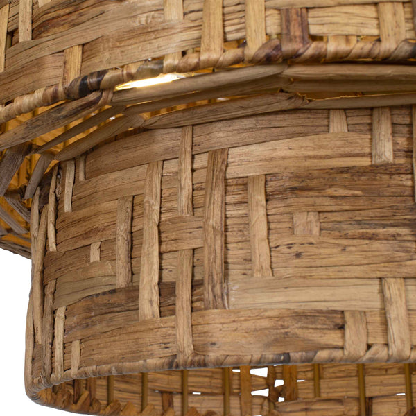 Uttermost Water Hyacinth 4 Light Woven Pendant