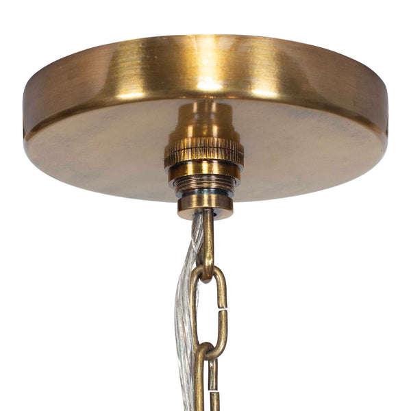 Uttermost Water Hyacinth 4 Light Woven Pendant