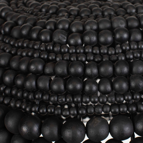 Uttermost Persephone Black Bead 1 Light Pendant