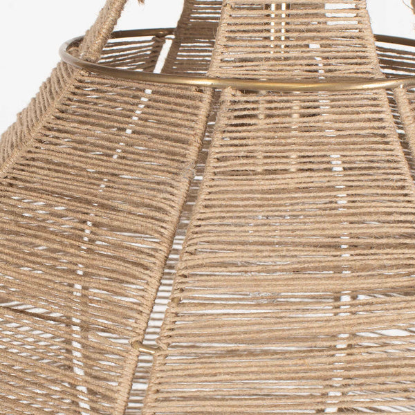 Uttermost Hestia 1 Light Natural Rope Pendant