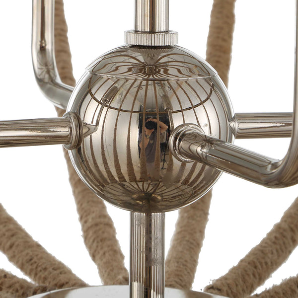 Uttermost Lovelock 4 Light Rope Empire Chandelier
