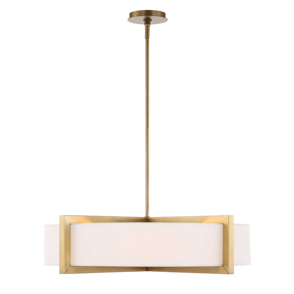 Uttermost Cresson 4 Light Drum Pendant