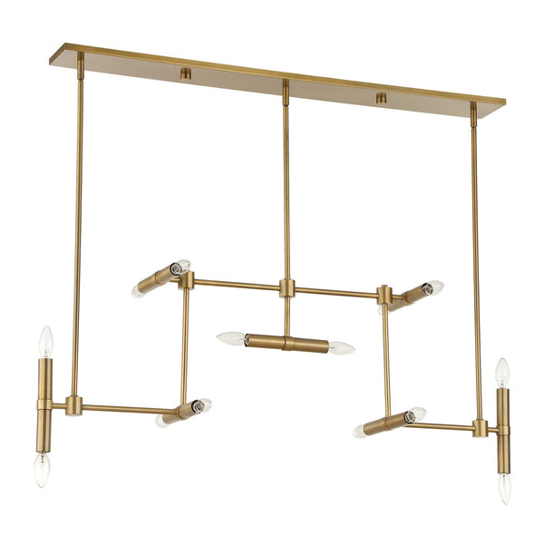 Uttermost Cadre 14 Light Modern Linear Pendant