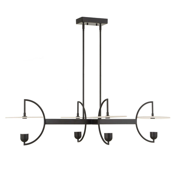 Uttermost Kyoto 4 Light Linear LED Chandelier