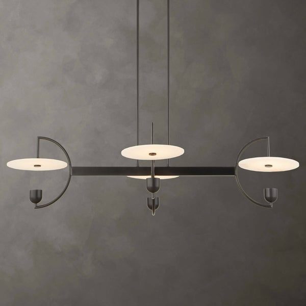 Uttermost Kyoto 4 Light Linear LED Chandelier