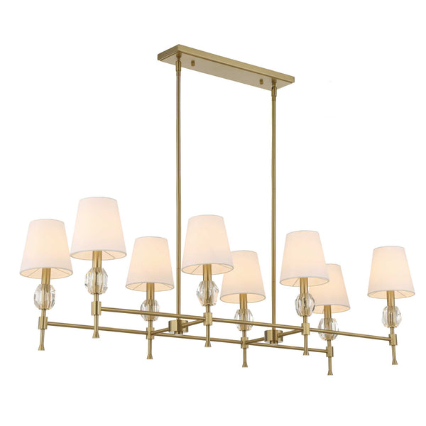 Uttermost Arques 8 Light Linear Chandelier