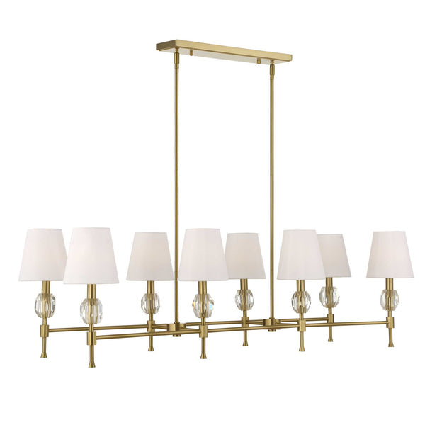Uttermost Arques 8 Light Linear Chandelier