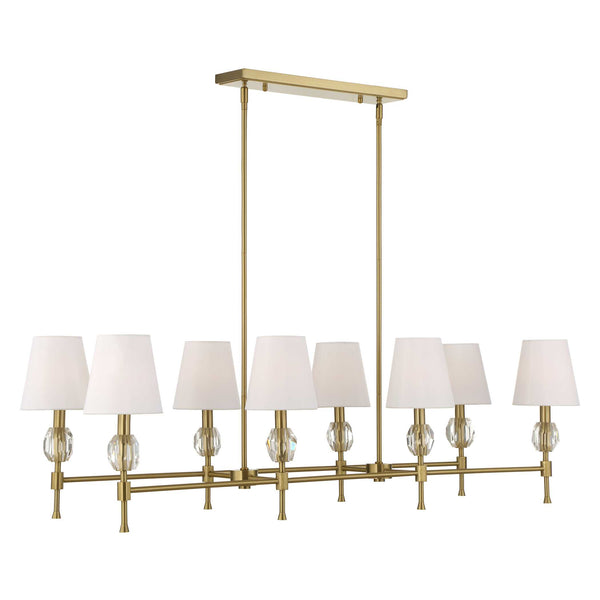 Uttermost Arques 8 Light Linear Chandelier