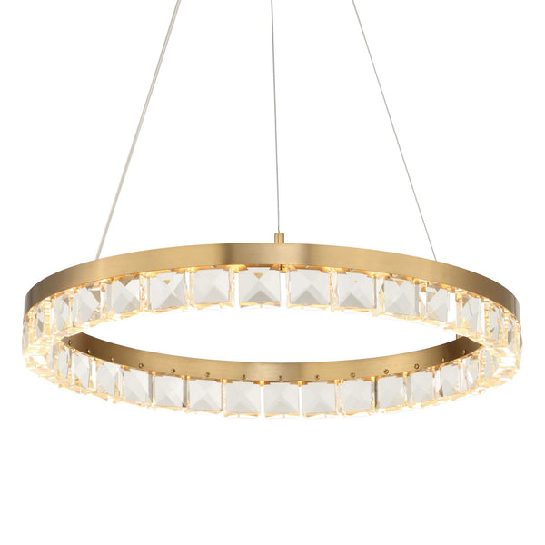 Uttermost Segovia Round Crystal LED Chandelier