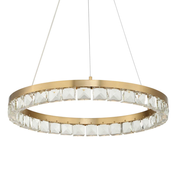 Uttermost Segovia Round Crystal LED Chandelier