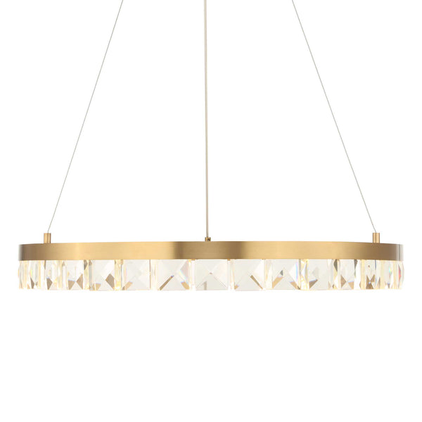 Uttermost Segovia Round Crystal LED Chandelier