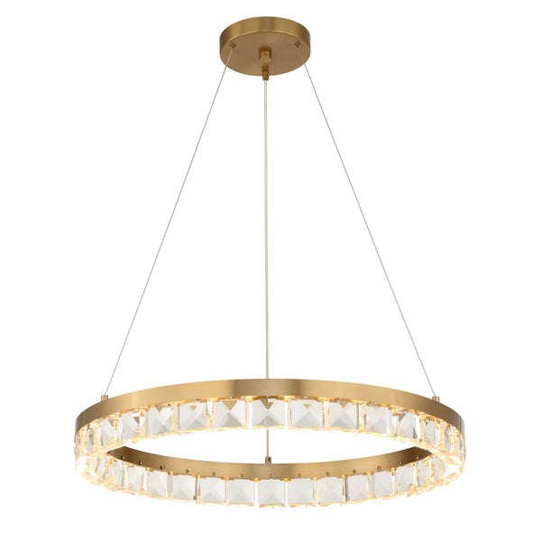 Uttermost Segovia Round Crystal LED Chandelier