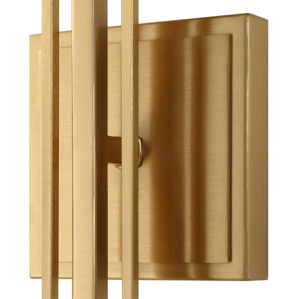 Uttermost Trenton 2 Light Brass Sconce