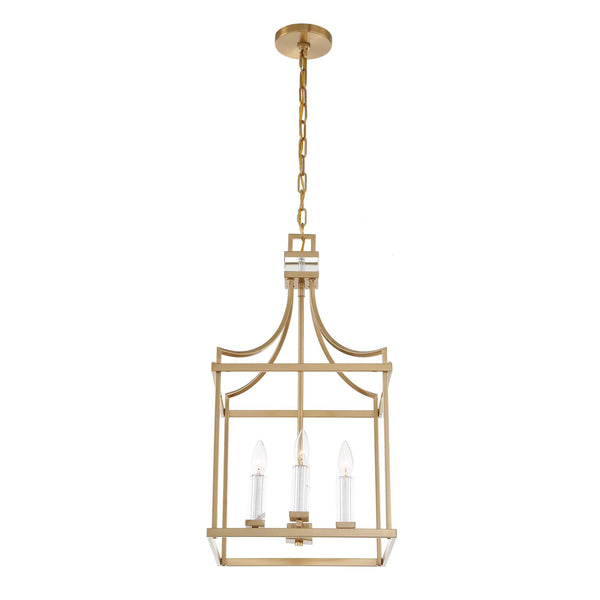 Uttermost Montreal 4 Light Brass Lantern Pendant