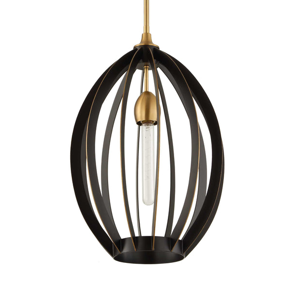 Uttermost Darby 1 Light Architectural Oval Pendant