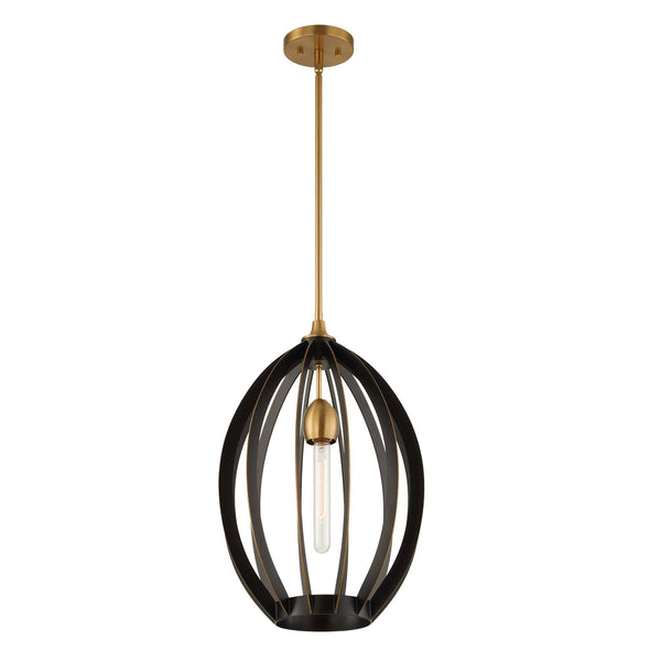 Uttermost Darby 1 Light Architectural Oval Pendant