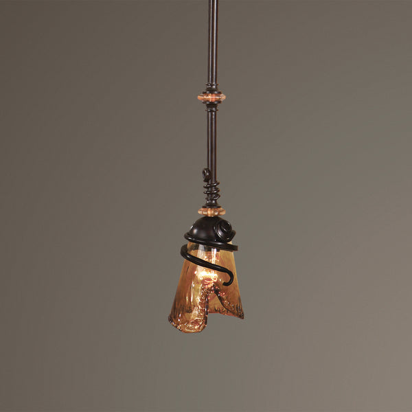 Uttermost Vitalia Oil Rubbed Bronze Mini Pendant