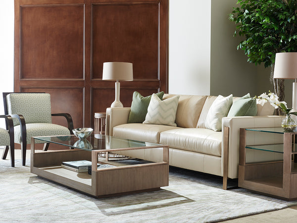 Nob Hill Leather Sofa