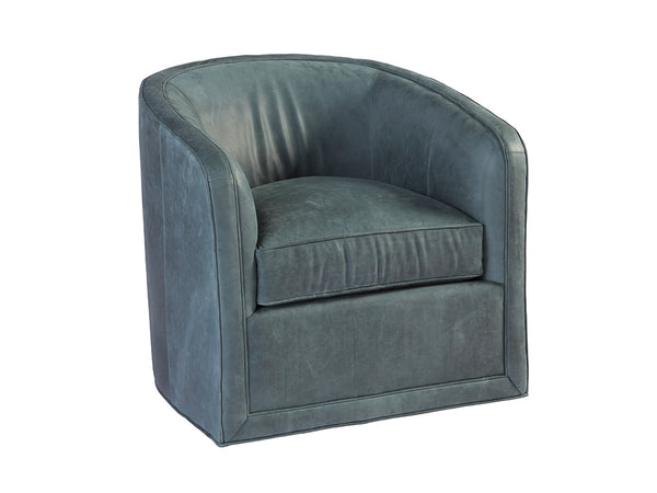Colton Leather Swivel Chair
