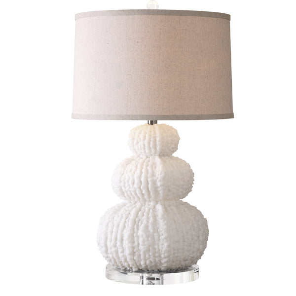 Uttermost Fontanne Shell Ivory Table Lamp