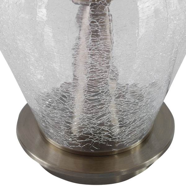 Uttermost Spezzano Crackled Glass Lamp