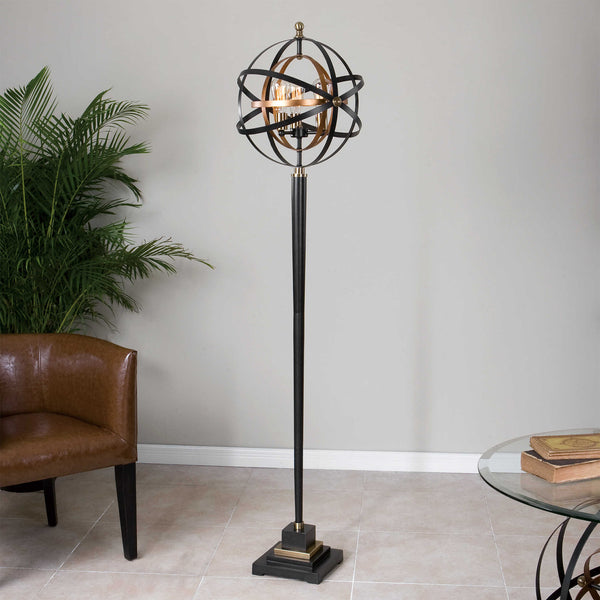 Uttermost Rondure Sphere Floor Lamp