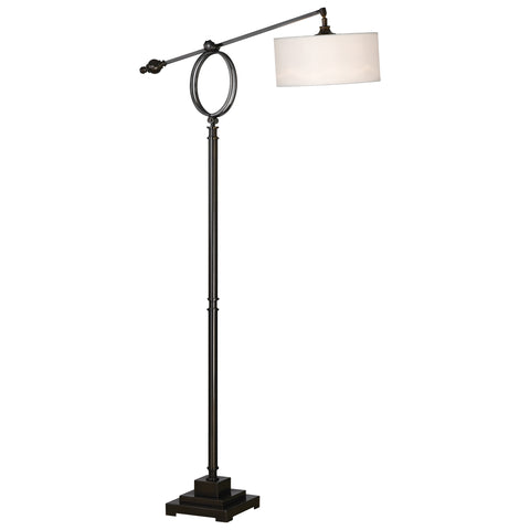 Uttermost Levisa Brushed Bronze Floor Lamp