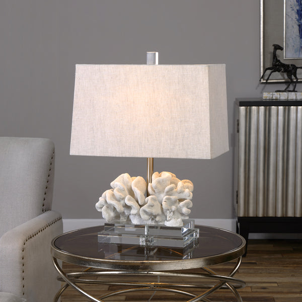 Uttermost Coral Sculpture Table Lamp