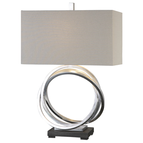 Uttermost Soroca Silver Rings Lamp