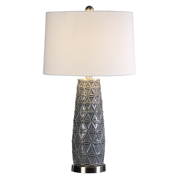 Uttermost Cortinada Stone Gray Lamp