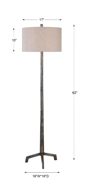 Uttermost Ivor Cast Iron Floor Lamp