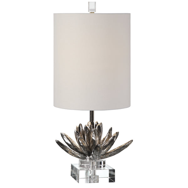 Uttermost Silver Lotus Accent Lamp