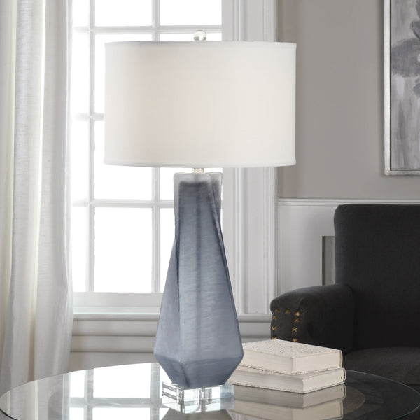 Uttermost Anatoli Charcoal Gray Table Lamp