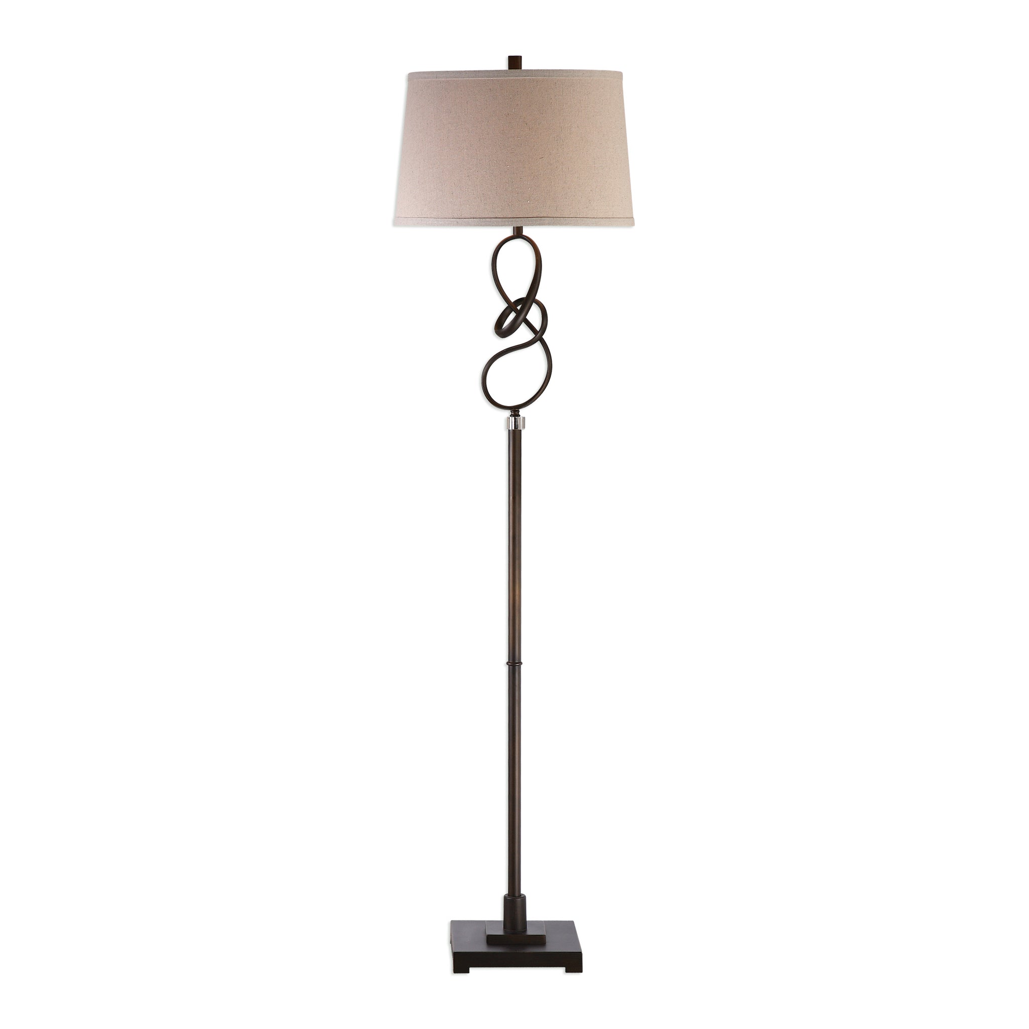 Uttermost Tenley Twisted Bronze Floor Lamp