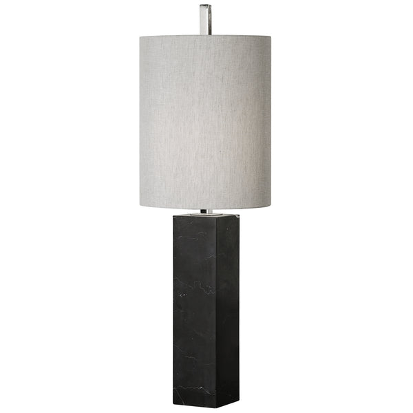 Uttermost Delaney Marble Column Accent Lamp