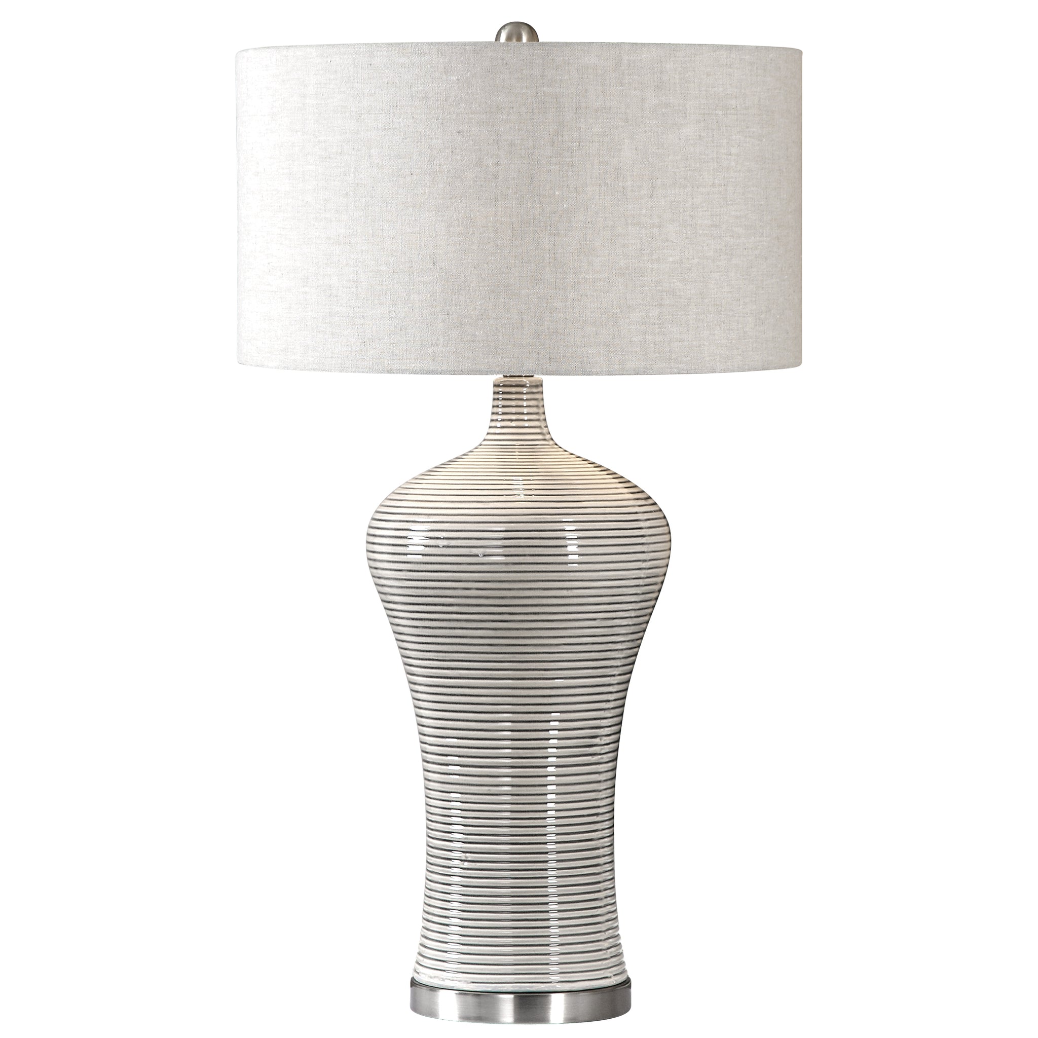 Uttermost Dubrava Light Gray Table Lamp