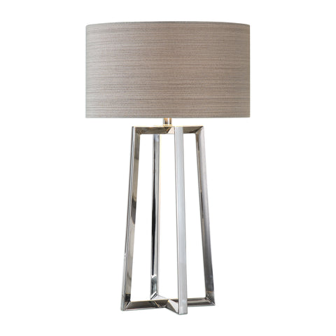 Uttermost Keokee Stainless Steel Table Lamp