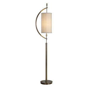 Uttermost Balaour Antique Brass Floor Lamp