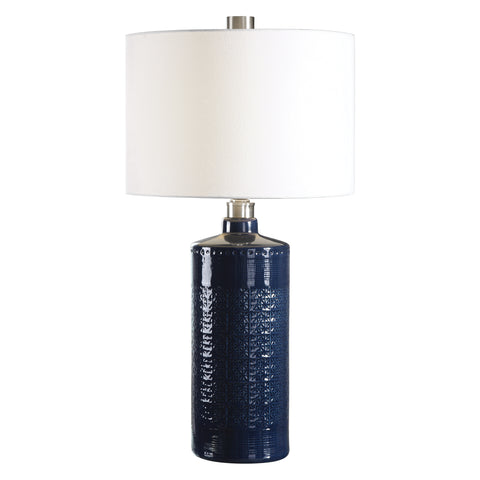 Uttermost Thalia Royal Blue Table Lamp