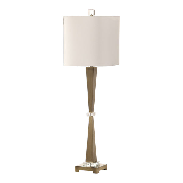 Uttermost Niccolai Antiqued Nickel Lamp