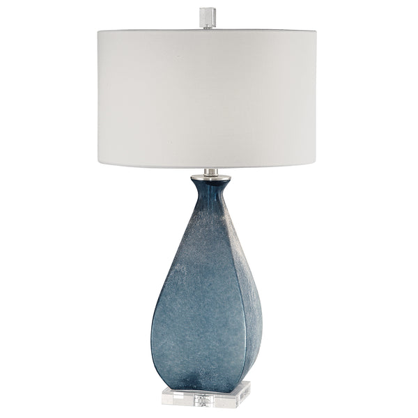 Uttermost Atlantica Ocean Blue Lamp