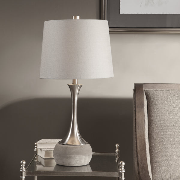 Uttermost Niah Brushed Nickel Lamp