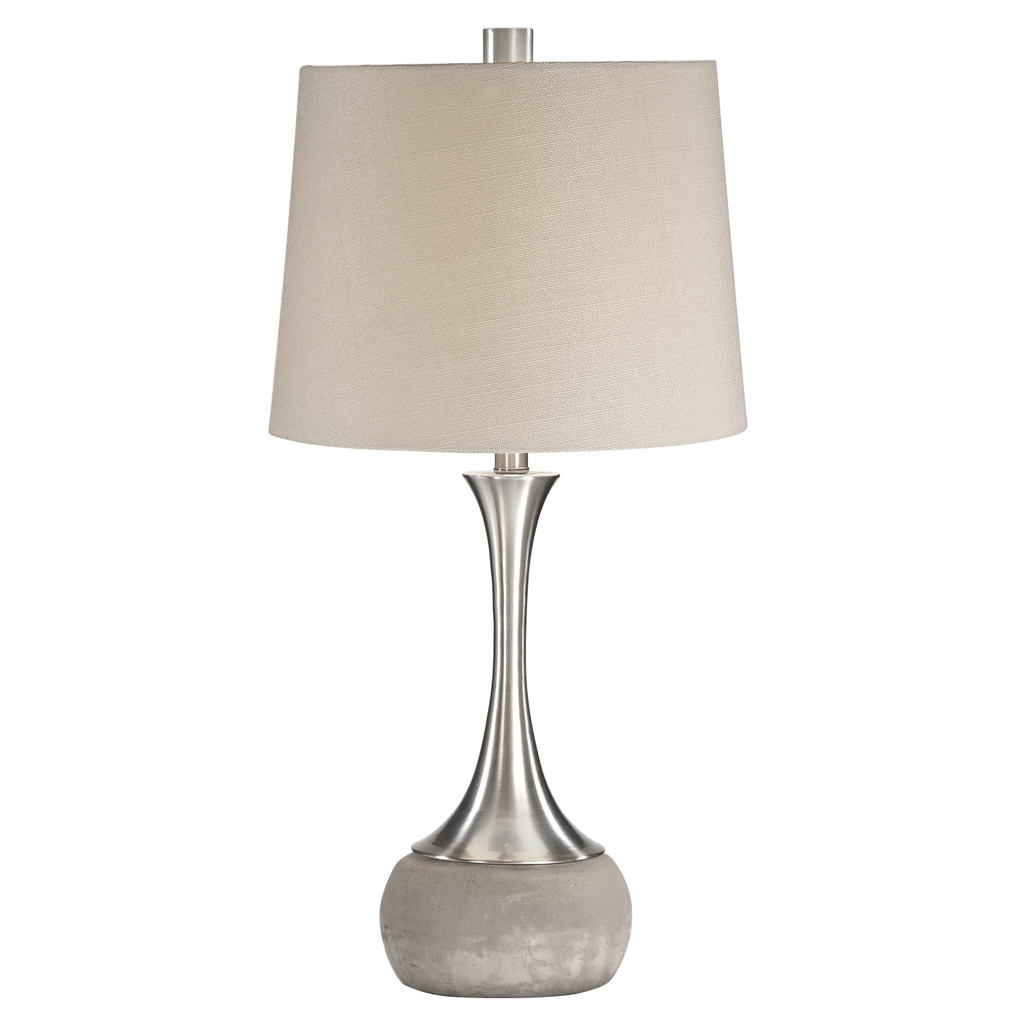 Uttermost Niah Brushed Nickel Lamp