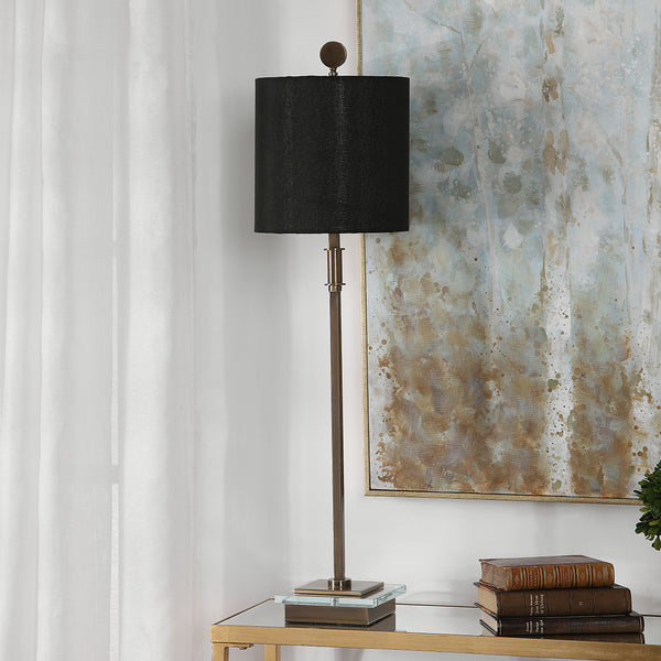 Uttermost Volante Antique Brass Table Lamp